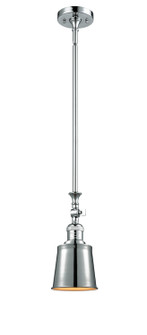 Franklin Restoration LED Mini Pendant in Polished Chrome (405|206-PC-M9-PC-LED)
