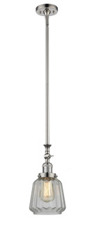 Franklin Restoration LED Mini Pendant in Polished Nickel (405|206-PN-G142-LED)
