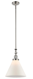 Franklin Restoration One Light Mini Pendant in Polished Nickel (405|206-PN-G41-L)
