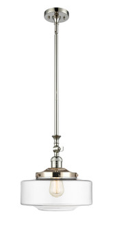 Franklin Restoration One Light Mini Pendant in Polished Nickel (405|206-PN-G692-12)