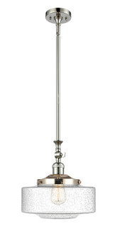 Franklin Restoration One Light Mini Pendant in Polished Nickel (405|206-PN-G694-12)