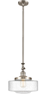 Franklin Restoration LED Mini Pendant in Satin Gold (405|206-SG-G692-12-LED)