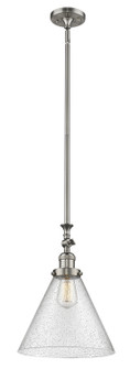 Franklin Restoration LED Pendant in Brushed Satin Nickel (405|206-SN-G44-L-LED)