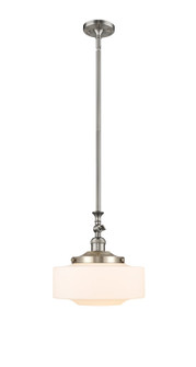 Franklin Restoration One Light Mini Pendant in Brushed Satin Nickel (405|206-SN-G691-12)
