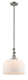 Franklin Restoration LED Mini Pendant in Brushed Satin Nickel (405|206-SN-G71-L-LED)