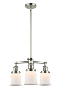 Franklin Restoration LED Chandelier in Polished Nickel (405|207-PN-G181S-LED)