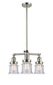 Franklin Restoration LED Chandelier in Polished Nickel (405|207-PN-G184S-LED)