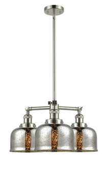 Franklin Restoration Three Light Chandelier in Polished Nickel (405|207-PN-G78)
