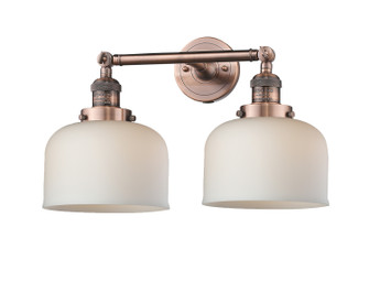Franklin Restoration Two Light Bath Vanity in Antique Copper (405|208-AC-G71)
