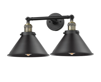 Franklin Restoration LED Bath Vanity in Black Antique Brass (405|208-BAB-M10-BK-LED)