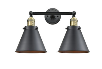 Franklin Restoration LED Bath Vanity in Black Antique Brass (405|208-BAB-M13-BK-LED)