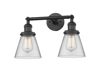 Franklin Restoration LED Bath Vanity in Matte Black (405|208-BK-G62-LED)