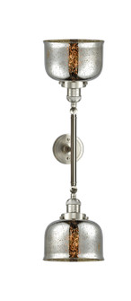 Franklin Restoration Two Light Bath Vanity in Antique Brass (405|208L-AB-M6)