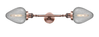 Franklin Restoration LED Bath Vanity in Antique Copper (405|208L-AC-G165-LED)