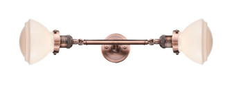 Franklin Restoration LED Bath Vanity in Antique Copper (405|208L-AC-G321-LED)