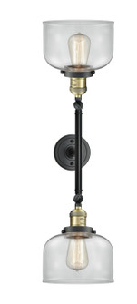 Franklin Restoration LED Bath Vanity in Black Antique Brass (405|208L-BAB-G72-LED)