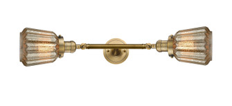 Franklin Restoration LED Bath Vanity in Brushed Brass (405|208L-BB-G146-LED)
