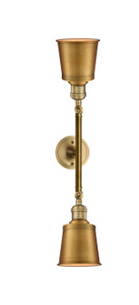 Franklin Restoration LED Bath Vanity in Brushed Brass (405|208L-BB-M9-BB-LED)