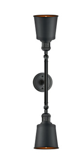 Franklin Restoration LED Bath Vanity in Matte Black (405|208L-BK-M9-BK-LED)