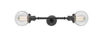 Franklin Restoration Two Light Bath Vanity in Oil Rubbed Bronze (405|208L-OB-G202-6)
