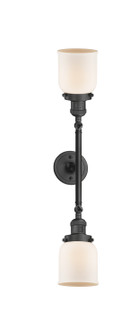 Franklin Restoration Two Light Bath Vanity in Oil Rubbed Bronze (405|208L-OB-G51)