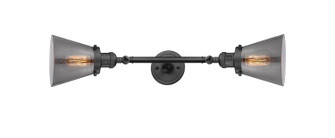 Franklin Restoration Two Light Bath Vanity in Oil Rubbed Bronze (405|208L-OB-G63)