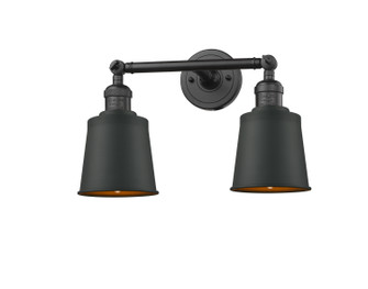 Franklin Restoration Two Light Bath Vanity in Oil Rubbed Bronze (405|208L-OB-M9-OB)