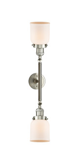 Franklin Restoration LED Bath Vanity in Brushed Satin Nickel (405|208L-SN-G51-LED)