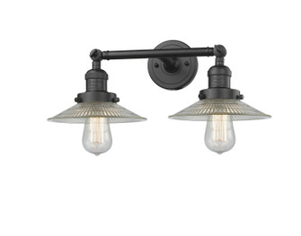 Franklin Restoration Two Light Bath Vanity in Oil Rubbed Bronze (405|208-OB-G2)