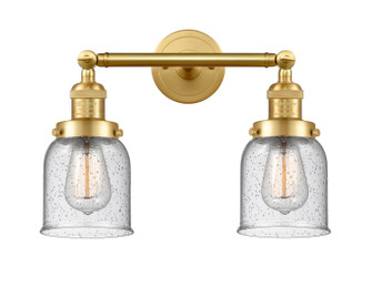 Franklin Restoration Two Light Bath Vanity in Satin Gold (405|208-SG-G54)