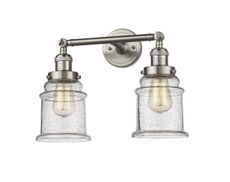 Franklin Restoration LED Bath Vanity in Brushed Satin Nickel (405|208-SN-G184-LED)