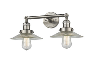 Franklin Restoration Two Light Bath Vanity in Brushed Satin Nickel (405|208-SN-G2)
