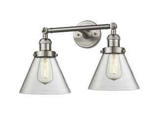 Franklin Restoration LED Bath Vanity in Brushed Satin Nickel (405|208-SN-G42-LED)