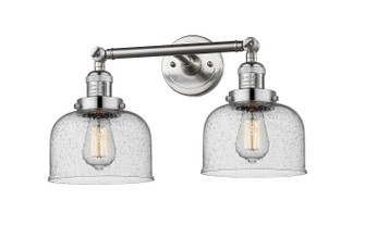 Franklin Restoration Two Light Bath Vanity in Brushed Satin Nickel (405|208-SN-G74)