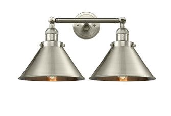 Franklin Restoration LED Bath Vanity in Brushed Satin Nickel (405|208-SN-M10-SN-LED)