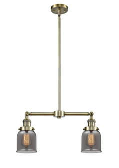 Franklin Restoration LED Island Pendant in Antique Brass (405|209-AB-G53-LED)