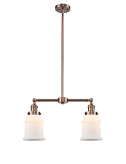 Franklin Restoration LED Island Pendant in Antique Copper (405|209-AC-G181-LED)