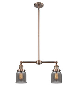 Franklin Restoration LED Island Pendant in Antique Copper (405|209-AC-G53-LED)
