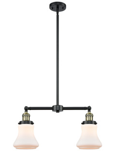 Franklin Restoration LED Island Pendant in Black Antique Brass (405|209-BAB-G191-LED)