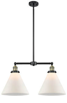 Franklin Restoration LED Island Pendant in Black Antique Brass (405|209-BAB-G41-L-LED)