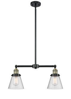 Franklin Restoration LED Island Pendant in Black Antique Brass (405|209-BAB-G64-LED)