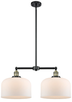 Franklin Restoration LED Island Pendant in Black Antique Brass (405|209-BAB-G71-L-LED)