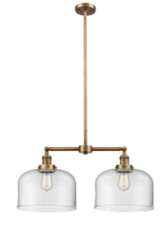 Franklin Restoration LED Island Pendant in Brushed Brass (405|209-BB-G72-L-LED)