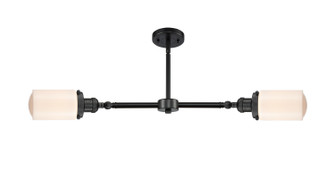 Franklin Restoration LED Island Pendant in Matte Black (405|209-BK-G311-LED)