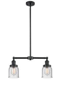 Franklin Restoration Two Light Island Pendant in Oil Rubbed Bronze (405|209-OB-G54)