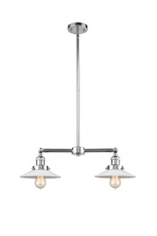 Franklin Restoration LED Island Pendant in Polished Chrome (405|209-PC-G1-LED)