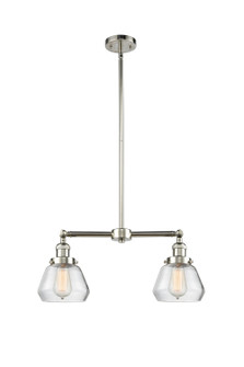 Franklin Restoration LED Island Pendant in Polished Nickel (405|209-PN-G172-LED)