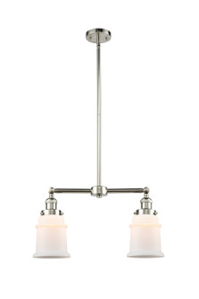Franklin Restoration LED Island Pendant in Polished Nickel (405|209-PN-G181-LED)