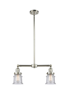 Franklin Restoration LED Island Pendant in Polished Nickel (405|209-PN-G184S-LED)