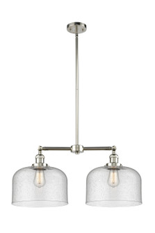 Franklin Restoration LED Island Pendant in Polished Nickel (405|209-PN-G74-L-LED)